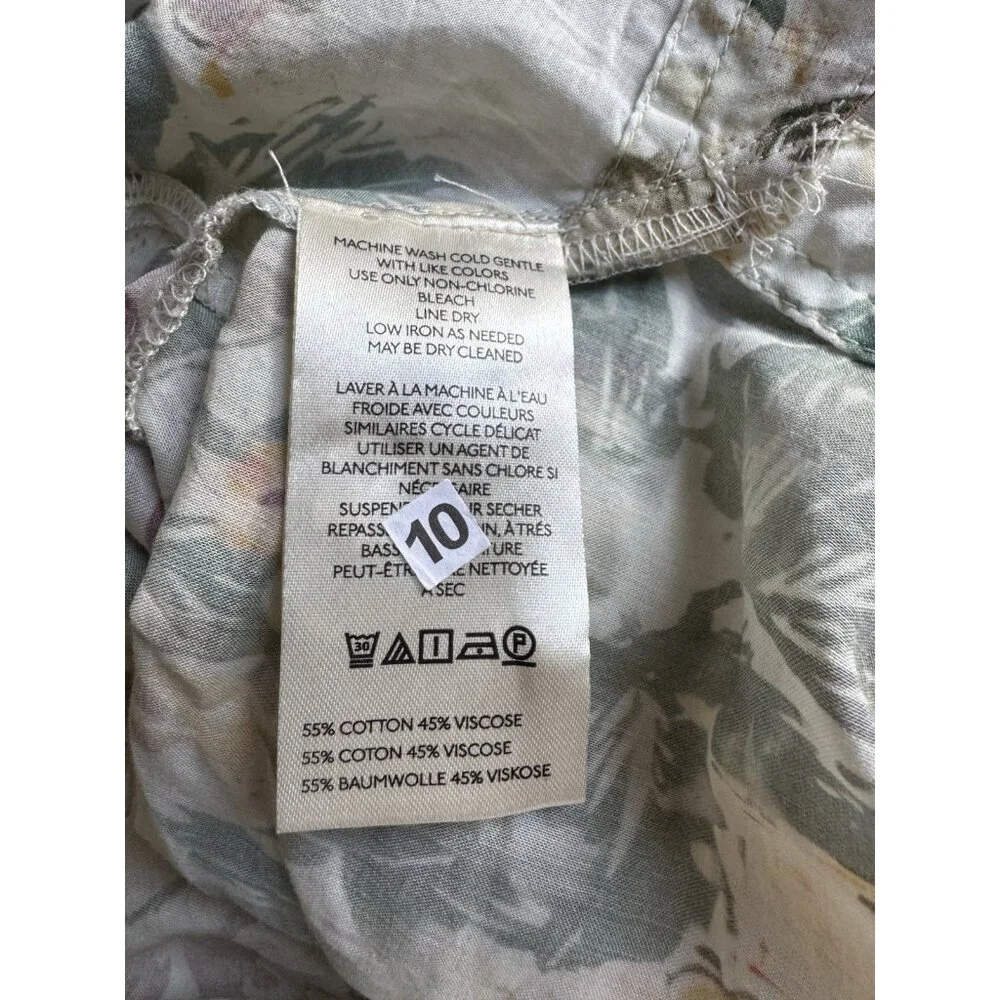 NWT Size XSP (P2P 25") - Anthropologie Pilcro Batwing Yoke Blouse (NWT US$ 118) - Picture 16 of 16